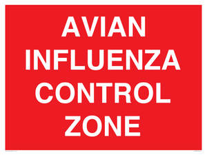 AVIAN INFLUENZA CONTROL ZONE